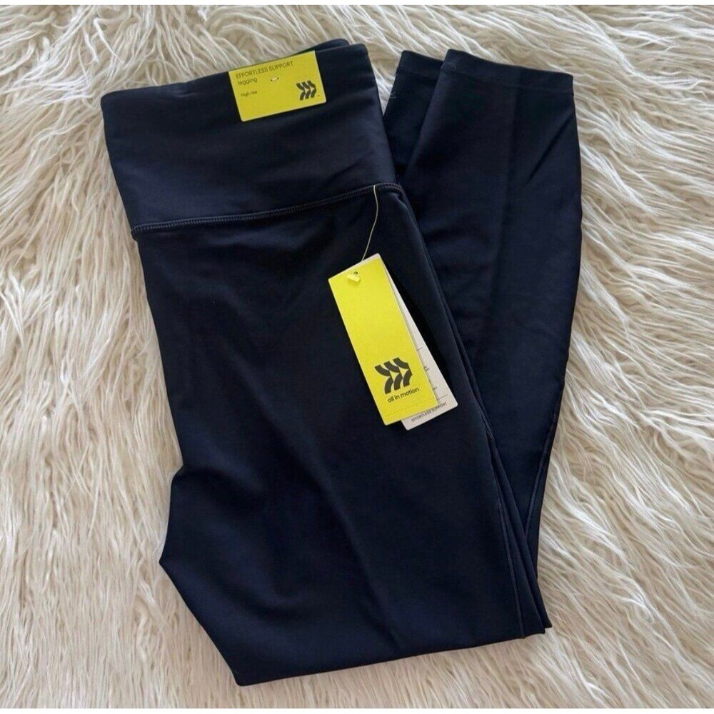 all in motion Black High-Waist Leggings